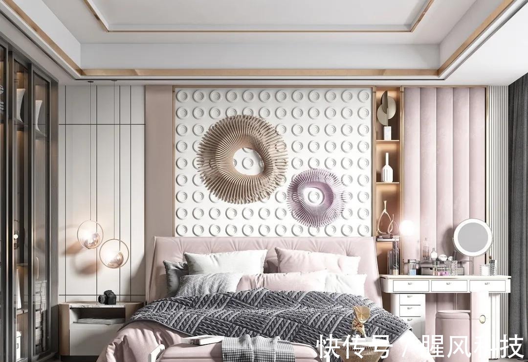 暖色系|别再大白墙了!卧室色彩搭配也可以很高级!