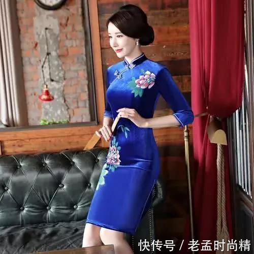 小肚子|旗袍不只是瘦人的专属,风韵之美,丰腴些的身材比瘦身材会更好看