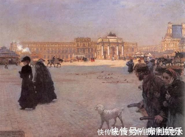 de&意大利大画家德·尼蒂斯的油画作品,莫名的好看,耐看,非常喜欢