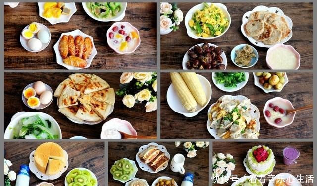 妈妈|全职妈妈没假期,早餐每天照常做,七天早餐食谱分享,好吃又好做