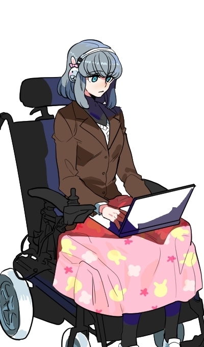 弹丸论破|《弹丸论破》月光原美彩,动漫全面屏壁纸,三代里最萌的女孩