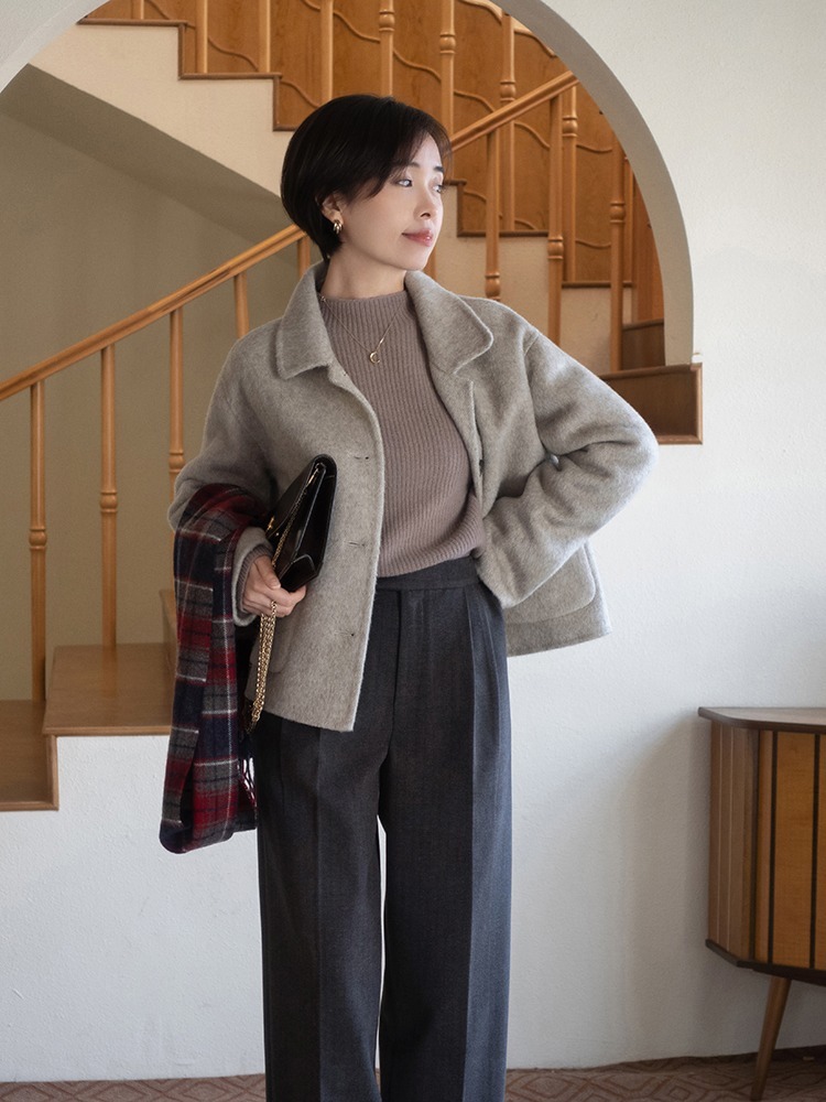博主 今年冬天,见过世面的女人都爱“毛呢外套”,简单大气还耐看