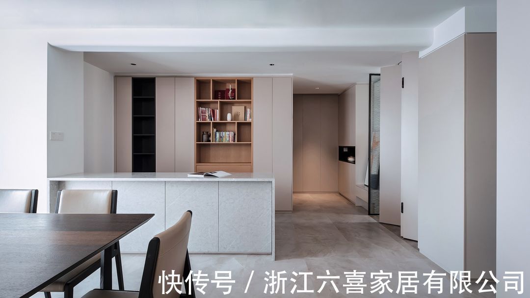 藕粉色|145m2三居变四居,看了你就知道什么是百搭色啦~营造现代简约素雅之美