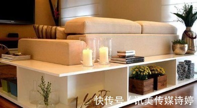 完工|老婆找木工做了个架子,放在沙发后面,完工效果连师傅都夸