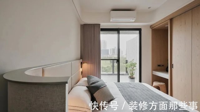 书房|116㎡现代三居室,拆掉次卧,半隔断电视墙隔出一个大书房