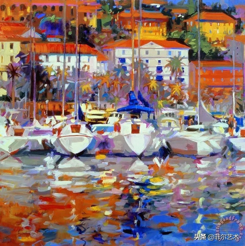 色彩!「油画欣赏」生动鲜明的色彩,一种独特的华丽风格