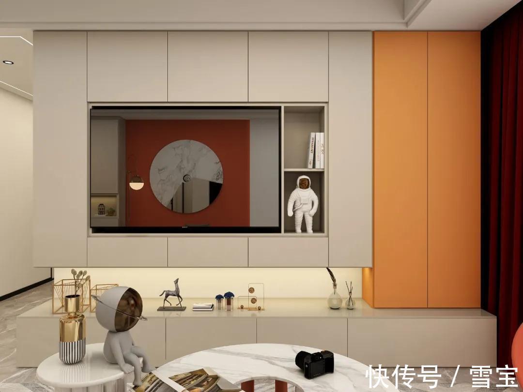 雪宝|板材十大品牌:定制高颜值电视柜,就该这么装!