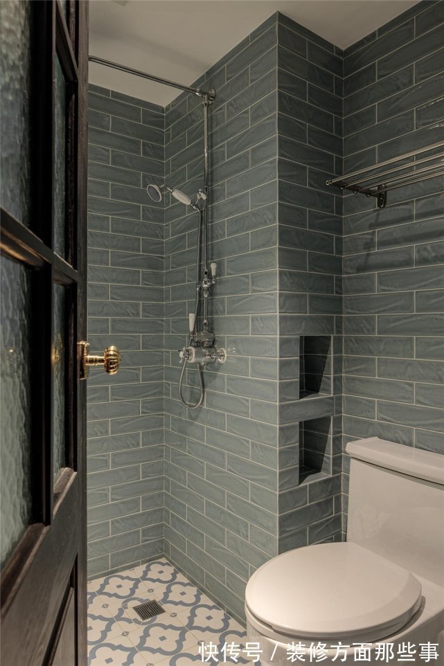 卫生间|92平北欧风三居室,白色+原木与室内相得益彰