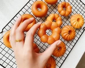 烤箱版甜甜圈12连模一盘