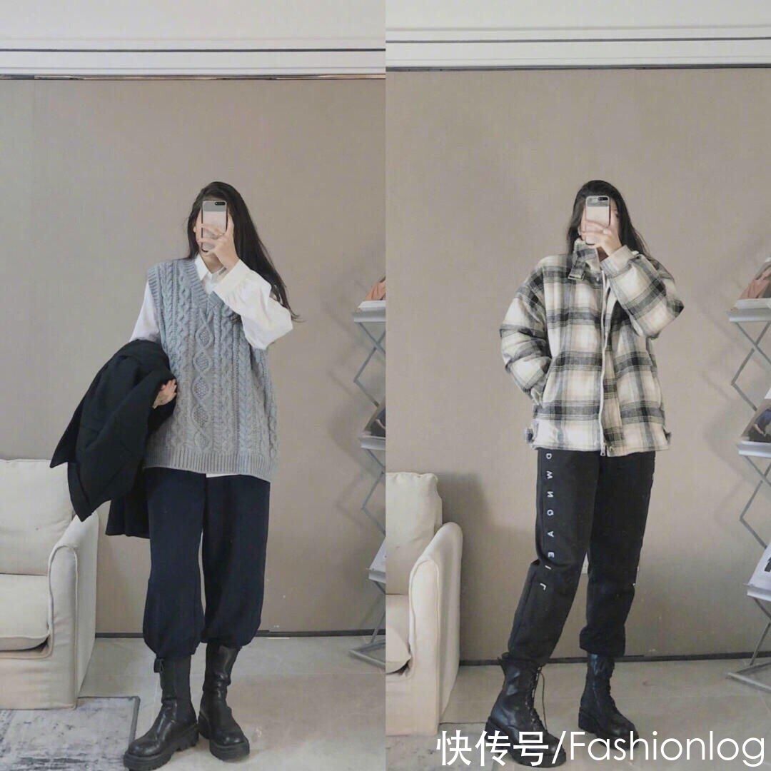 微胖女孩的秋冬穿搭合集，多种造型任由选择，你还想错过吗