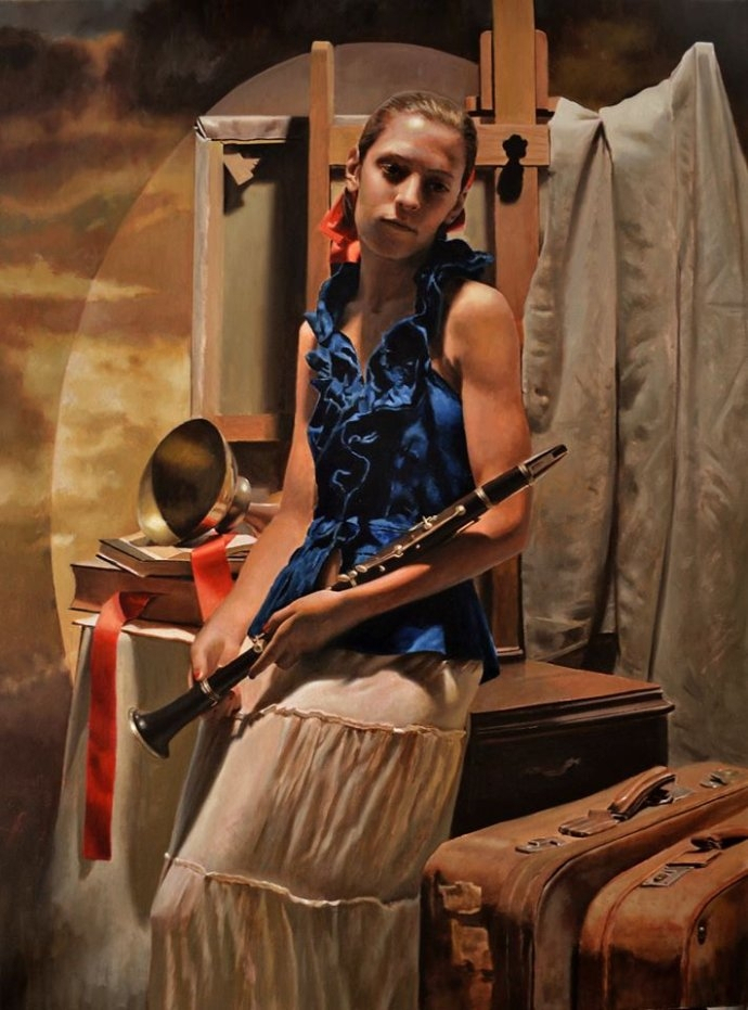 画家&开拓自己的绘画空间,追求自由的表现,成了画家创作的源动力