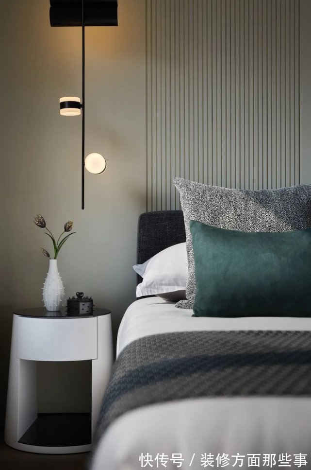 清新简约风|130平清新简约风三居室,绿色的高级应用!