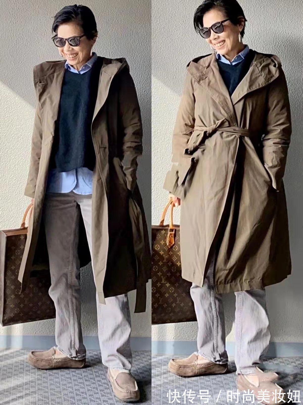 保暖|50岁女人冬季就该这样穿,简约大气又保暖,照穿气质翻倍