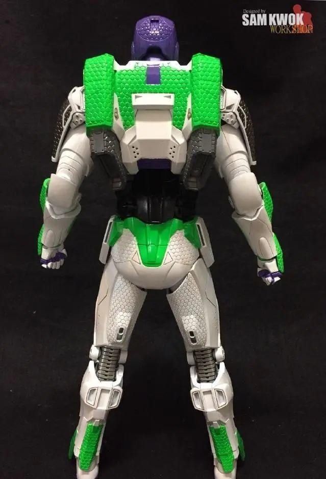 模型|《玩具总动员》巴斯光年配色钢铁侠模型