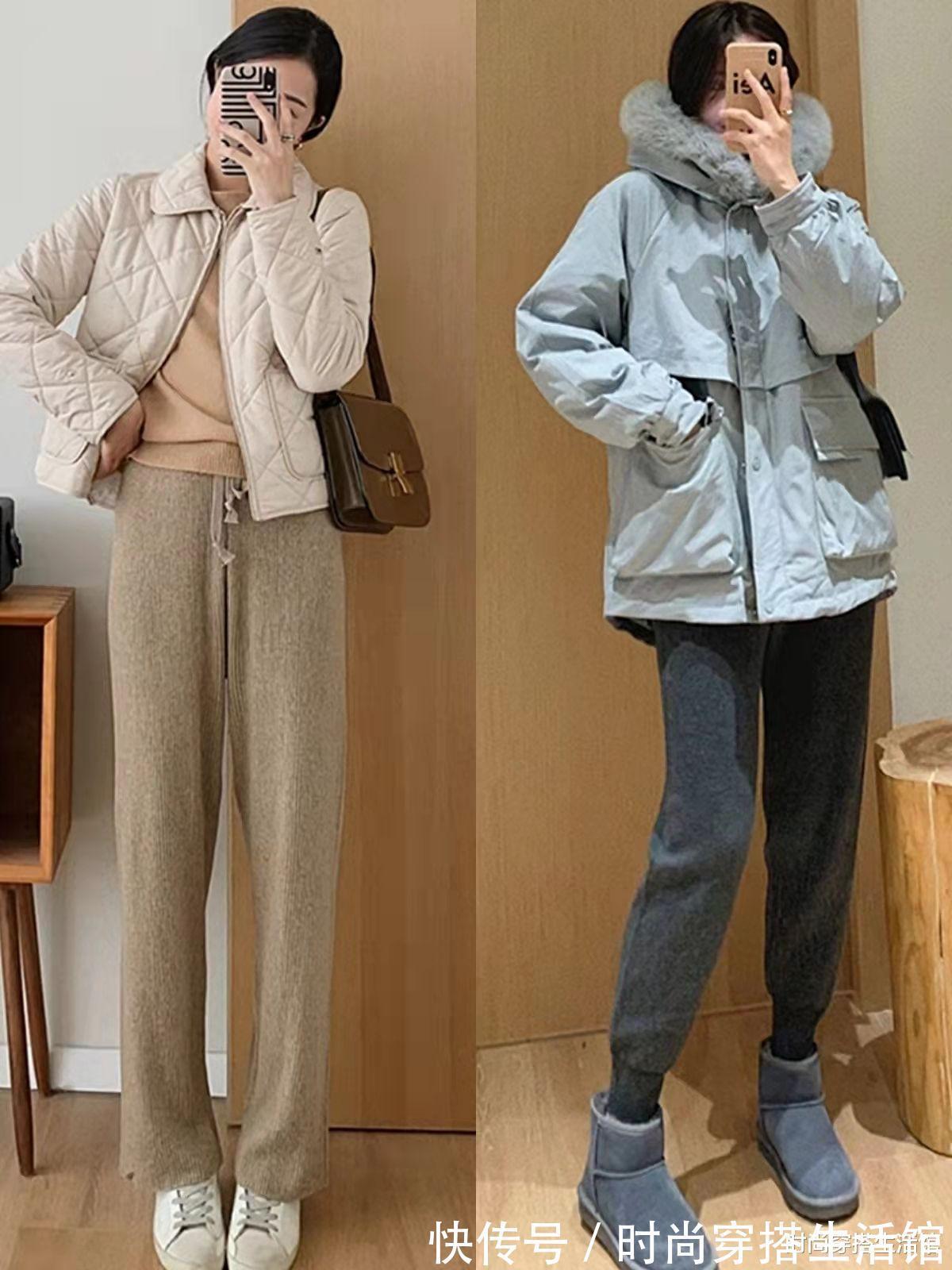 腿型|天冷了,不管穿大衣还是羽绒服,尽量配这5种裤子,保暖又显瘦