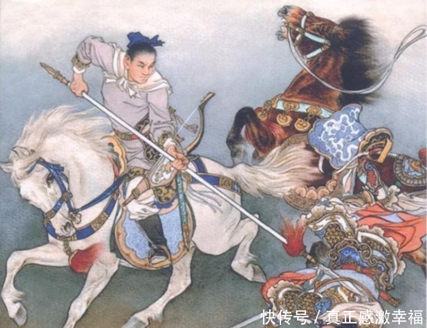 岳飞!评书三大狂将 一位被薛刚手撕, 一位被岳飞枪挑, 一位被呼家将挑!