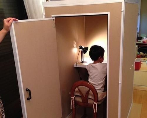 书房|给娃买个“胶囊书房”,却别亲戚取笑:这么小容易窒息吧