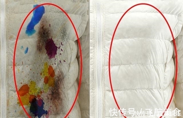 再三建议:羽绒服脏了别用水洗,用一常见物,比新买的还干净