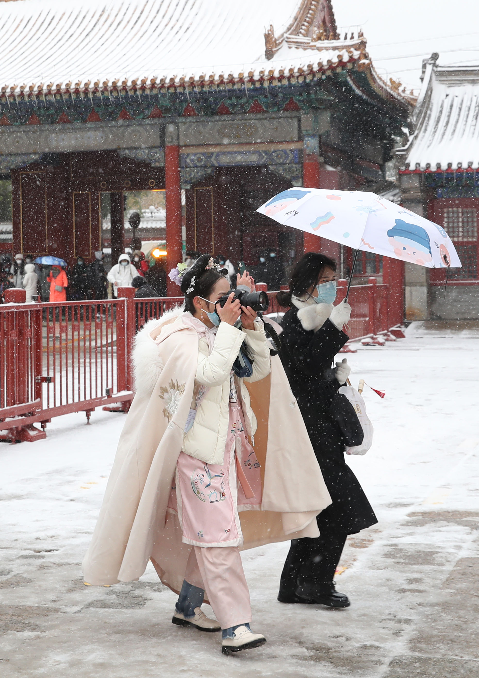 北京市|多路直击北京降雪