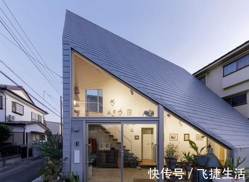 木地板|日本一位艺术家为了与母亲住在一起,盖栋88㎡斜屋,美观又实用,晒晒