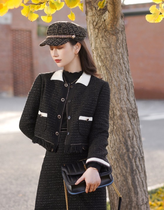 气质|穿搭开春不穿小香风就out啦!比卫衣显瘦,比西装时髦、轻松打造气质女神