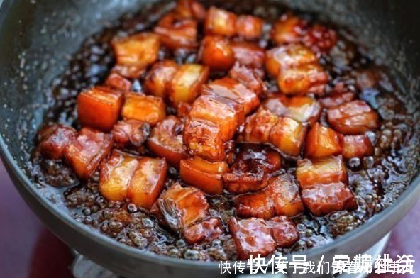 红烧肉|炒糖色,先放冰糖就错了,多做1步,糖色红亮诱人,不发黑不发苦