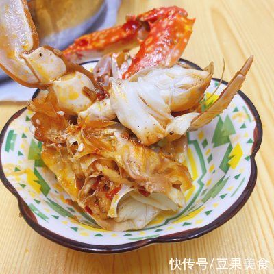 配菜|辣炒梭子蟹这样做最好吃，你之前做对了吗？