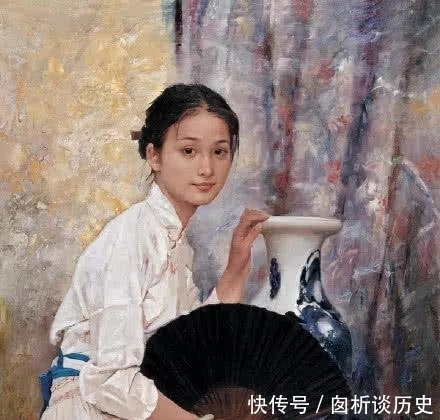 周迅18岁曾当人体模特,每幅油画都是艺术,最后一幅牺牲有点大