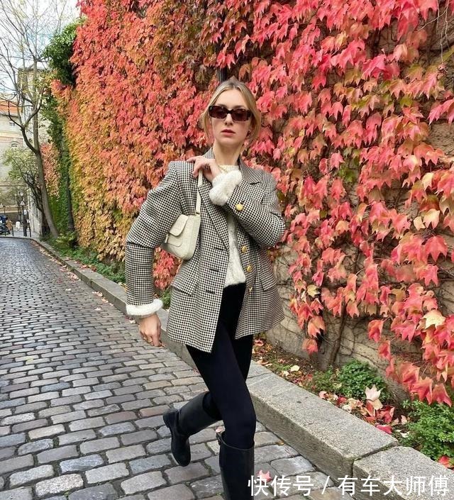 裙子 西装+裙子、西装+牛仔裤,秋冬这样搭配,时髦气质到不行!