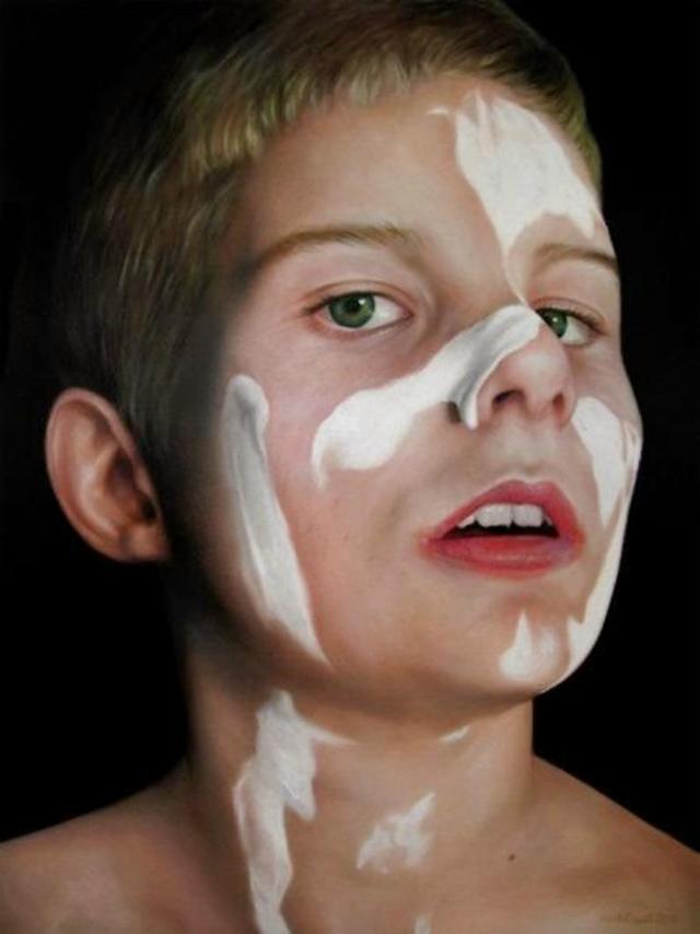 圣莫尼卡&为了避免千篇一律的肖像写实,他用作品来捕获人物转瞬即逝的印象