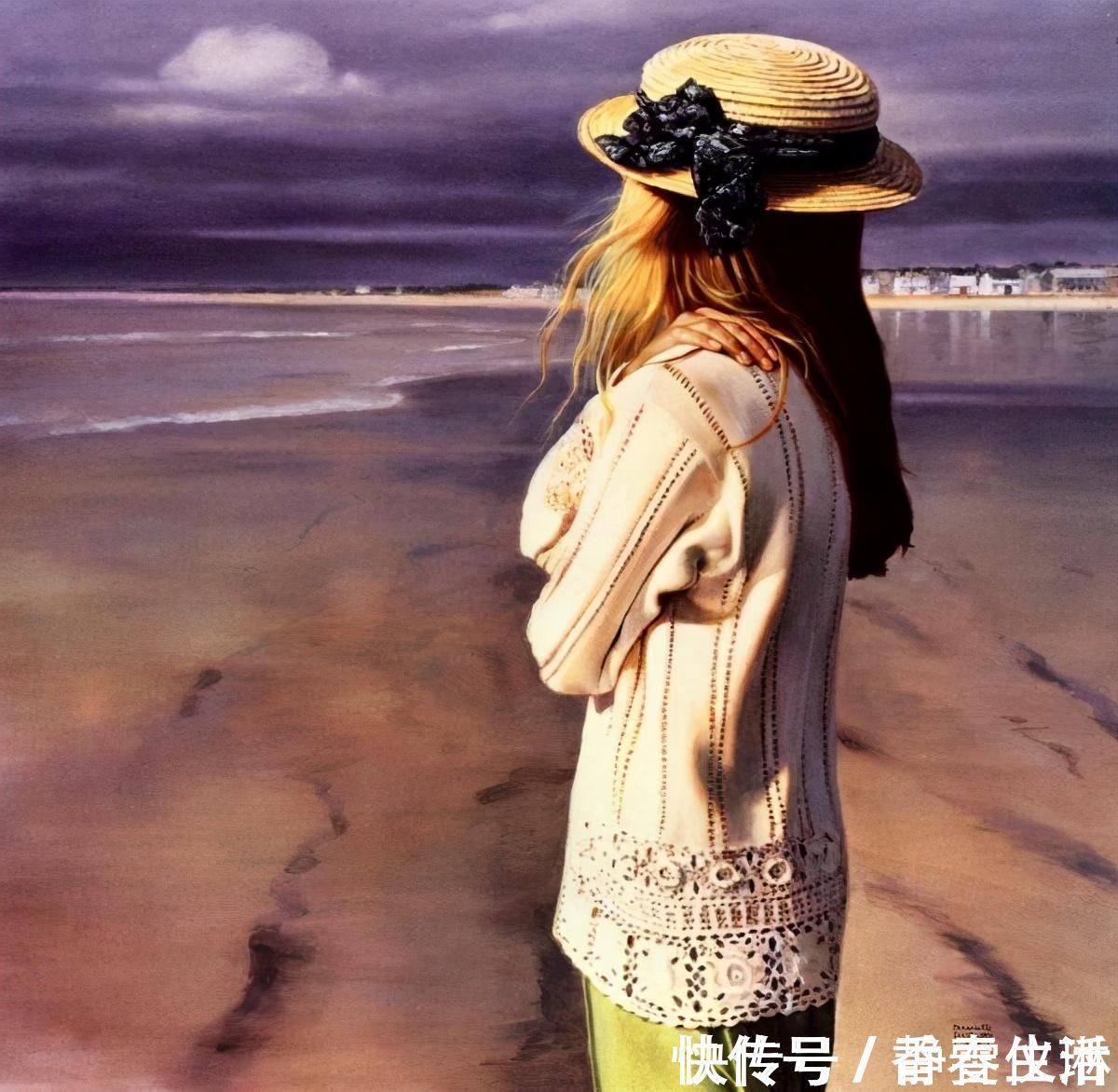 le|加拿大艺术家的超写实人体油画作品，细腻逼真，堪比高清照片