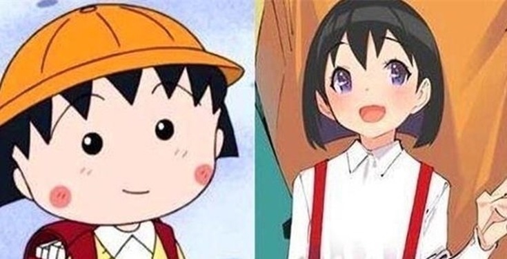 江流儿|经典动漫角色长大时,蜡笔小新被恶搞,小丸子有两种形象