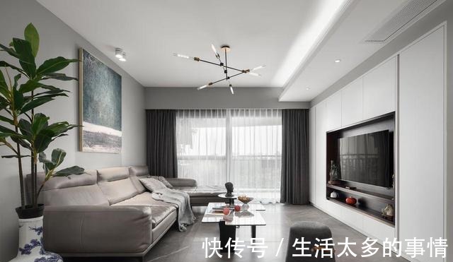 简约|不要再买电视柜了,学他家这么装,全屋不是一般的漂亮大气!