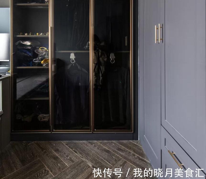 次卧|用色彩打造现代风,享受复古摩登感,独具时尚感