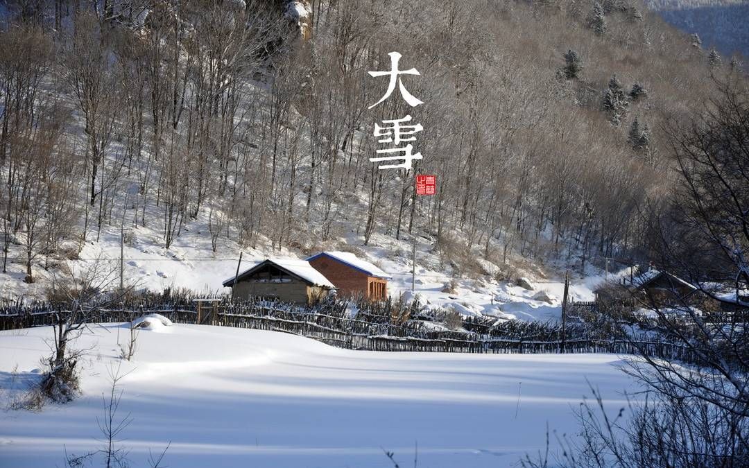  今日|今日大雪丨大雪至 万物藏