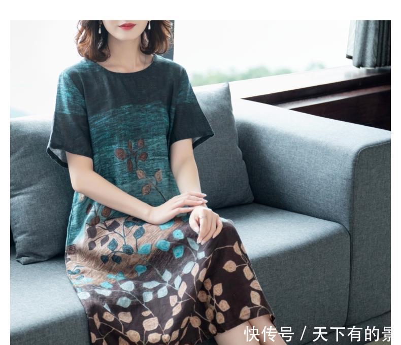 连衣裙|女人到中年穿搭要得体，套装落落大方，连衣裙的成熟美最有韵味