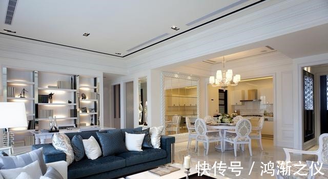 简欧|给大家奉上一款151平简欧白色系,纯净高雅令人惊艳!
