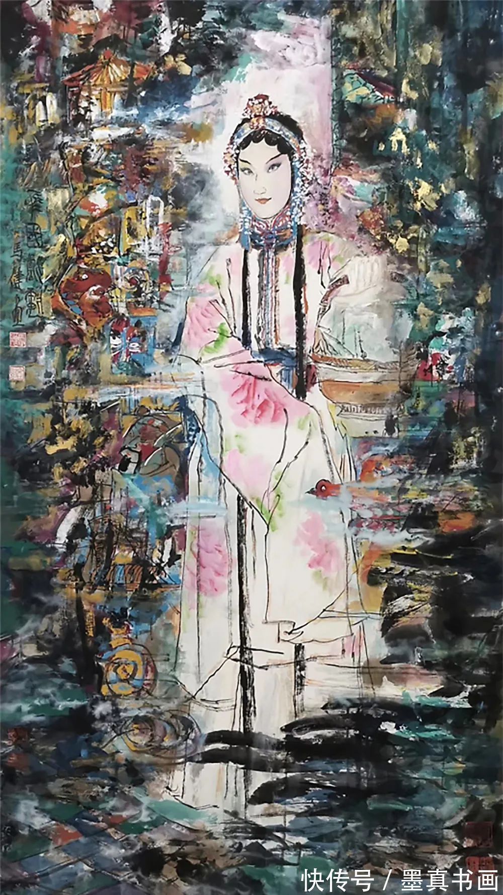 梅花三弄!「马健」|丹青追梦 水墨本色-中国当代书画名家个人云展览