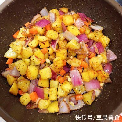 孜然洋葱炒土豆下饭界大哥大!看一眼就被馋哭