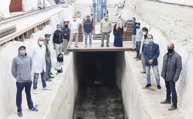 船只$埃及有件“太阳船”文物,它的结构特殊,专家用30年时间才搞明白