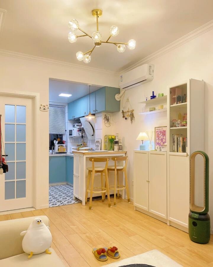 户型|36㎡经典“老破小”改造后,堪比50㎡,麻雀虽小五脏俱全!