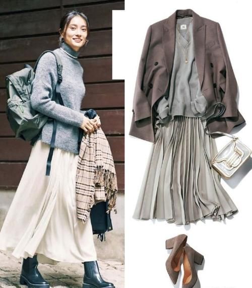 冬末初春紧跟潮流，学会流行色搭配，一起步入明媚大气的“灰黄”