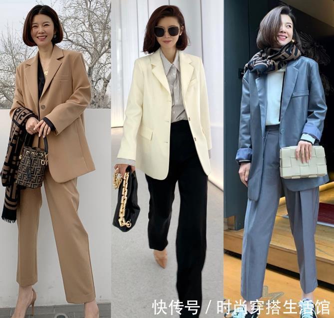 针织衫|中年女人秋天如何提升气质?学习3个技巧和2种搭配,优雅又有韵味