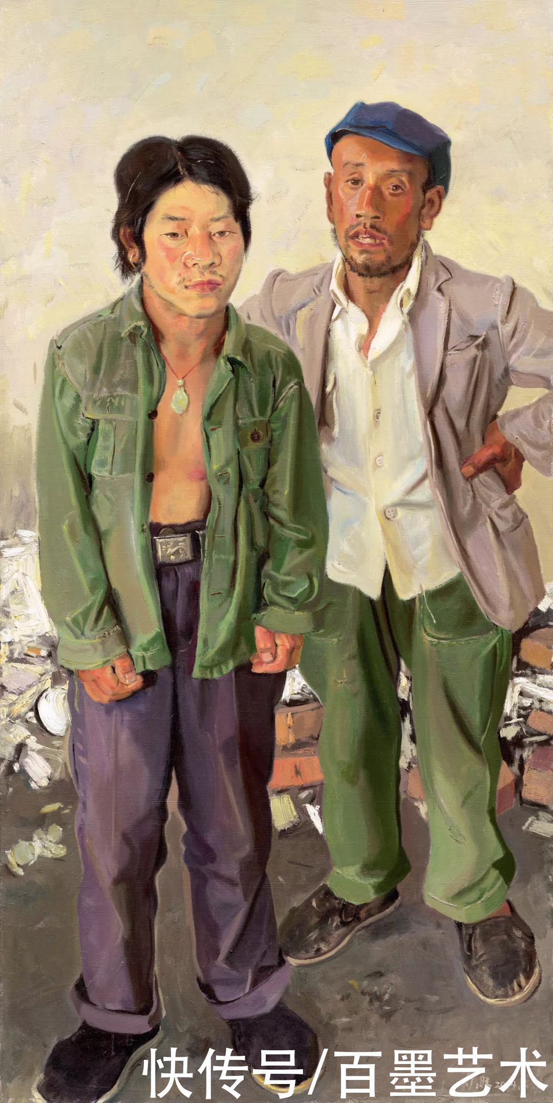 教授@从农村画匠到清华美院教授,他是天才画家,最后因过劳死,享年51岁,天妒英才