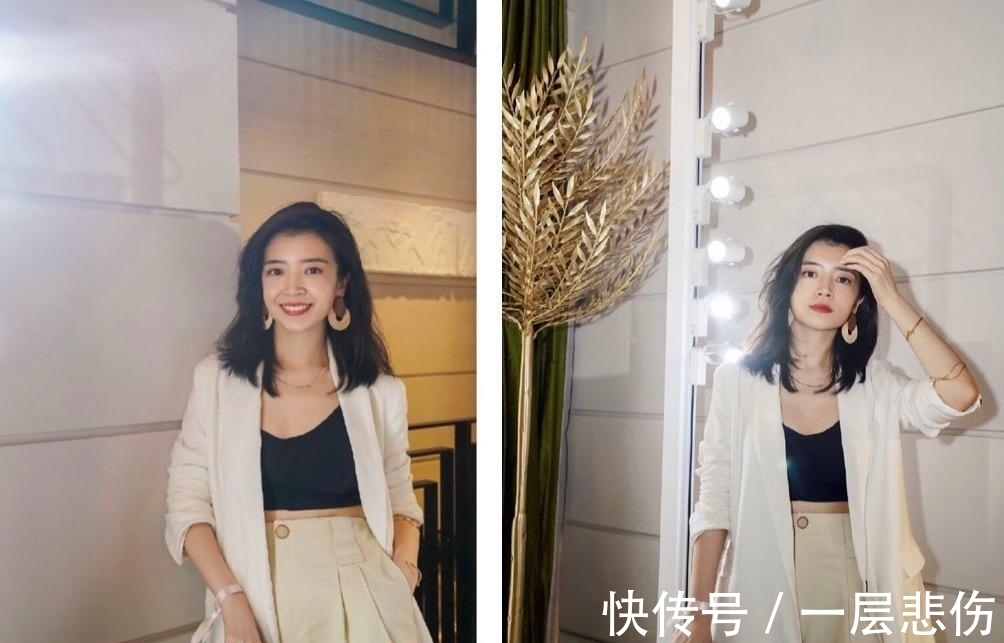 搭配 夏至,这几套极简黑白色搭配时髦又清爽,上班休闲都可以照搬!