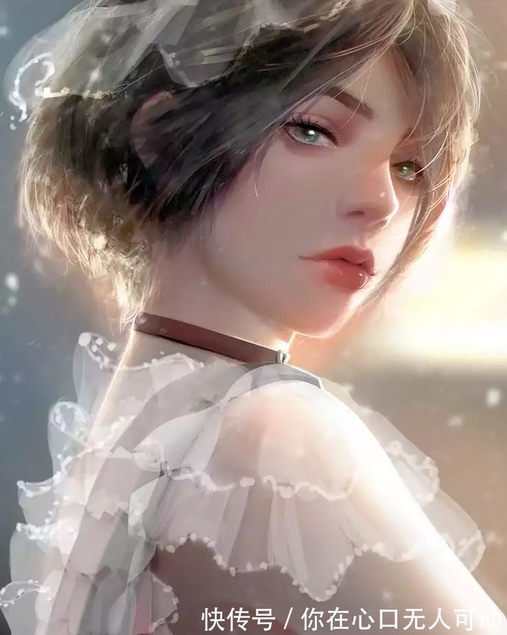 mandy!这三位艺术家的画中女子,楚楚动人,美若天仙