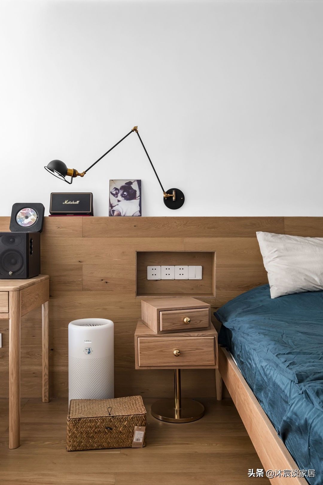 帽间|向往田园生活的夫妻俩,把家装得清爽大方,还有让人快乐的大阳台