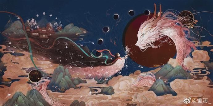 网络|90后小姐姐自学绘画,靠画“神仙狐鬼”爆红网络,圈粉60万