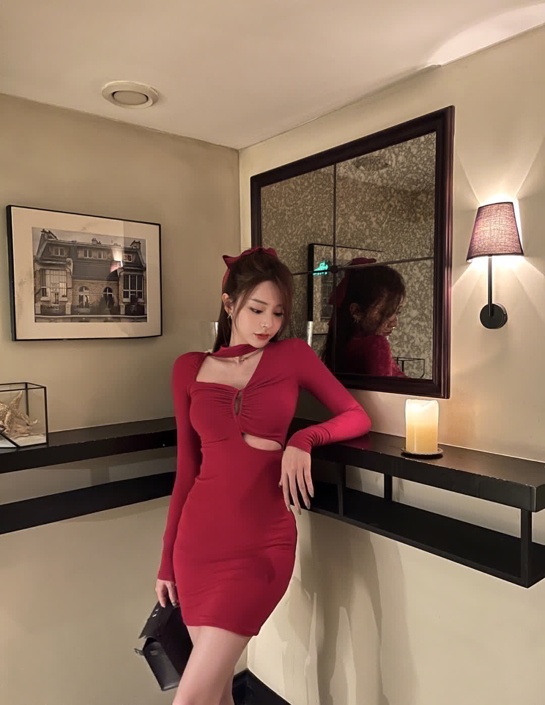 小姐姐简直美爆了, 看了便挪不开眼