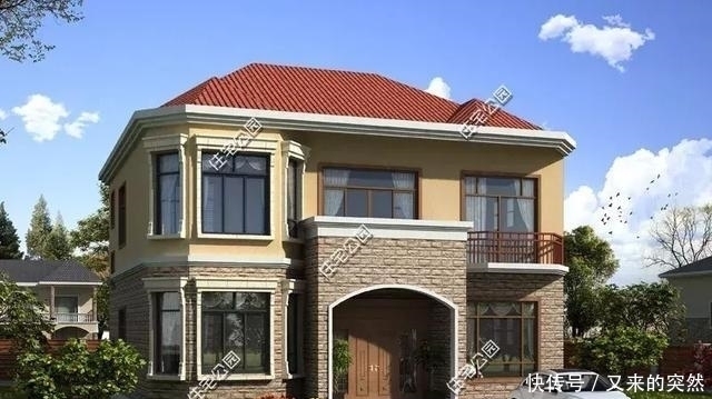 坡屋顶|5套占地100多平的农村别墅,最低20万搞定!含图纸